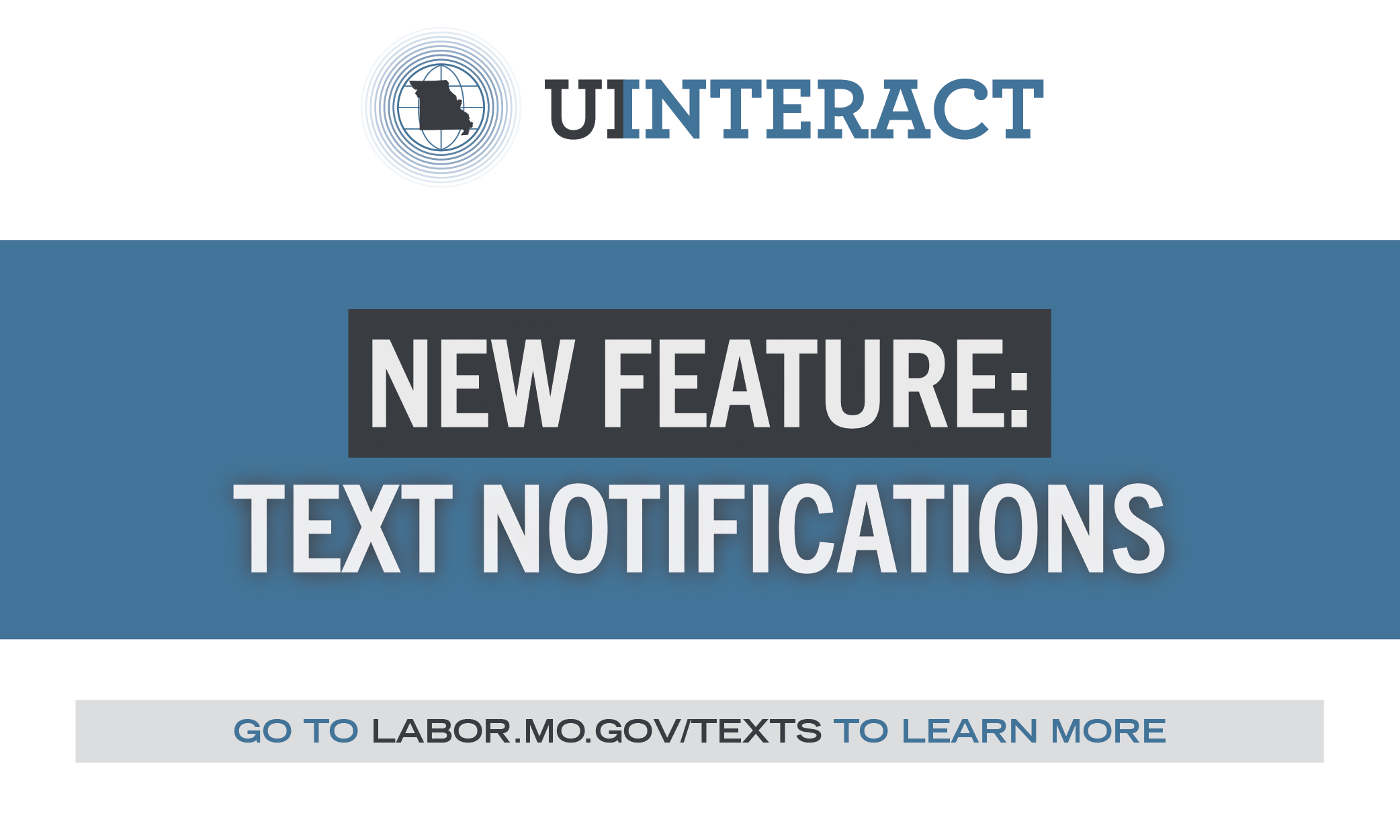 UInteract Text Notifications feature